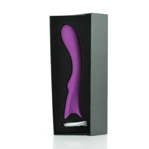 silikone G-punkts dildo vibrator i indpakning