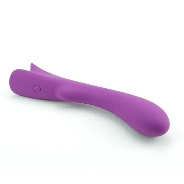 silikone kurvet G-punkts vibrator fra siden