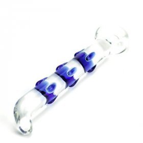 The Wave glas dildo med hank
