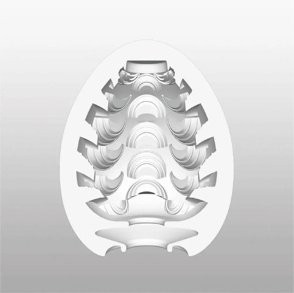 Mønsteret indvendigt i Stepper onani ægget fra Tenga