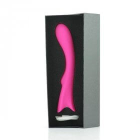 Silikone G-punkts dildo vibrator i indpakning