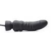 Master Series - Oppustelig Sort Dildo 20 cm01