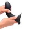 Squeeze-It - Squeezable Blød Sort Dildo 16 cm03