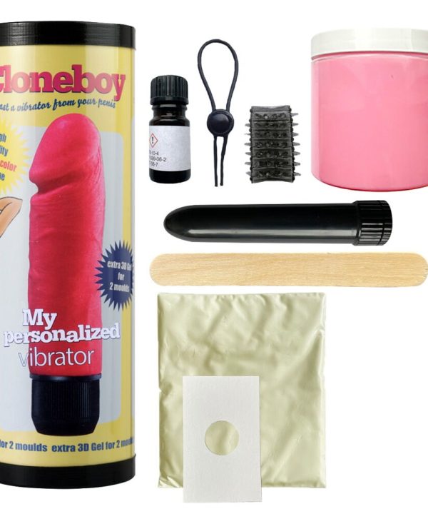 CloneBoy - Lav Selv Dildo med Vibrator Pink