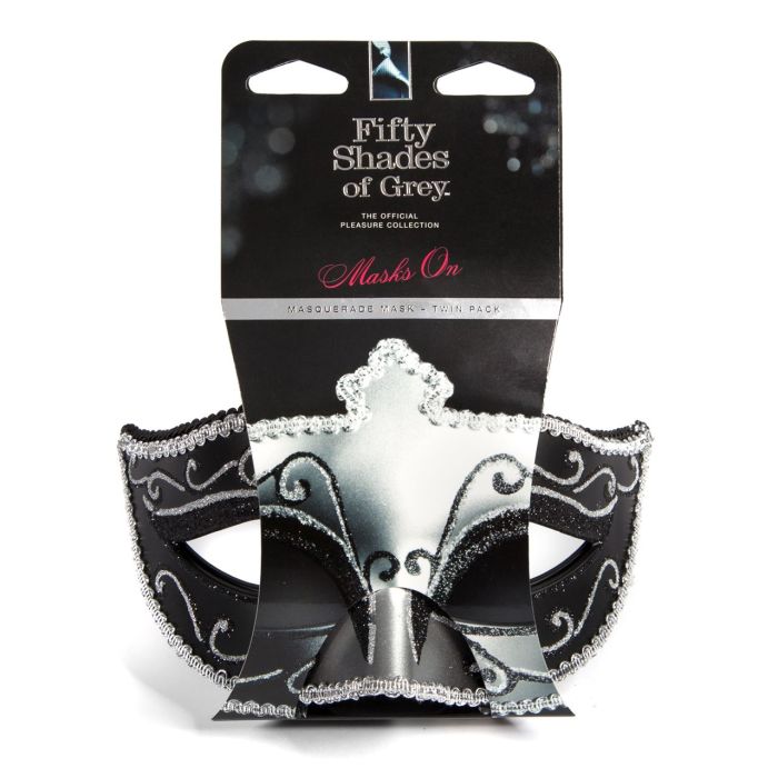 Fifty Shades og Grey Mask on Masquerade Maske 2 pak