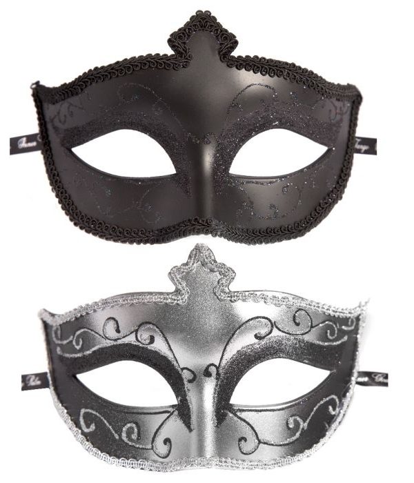 Fifty Shades og Grey Mask on Masquerade Maske 2 pak