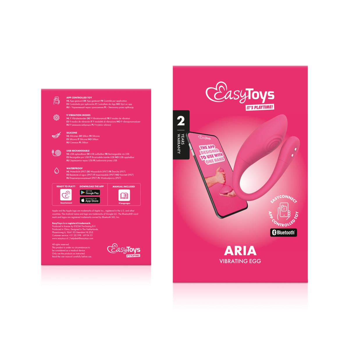 Easytoys Appstyret vibrator æg
